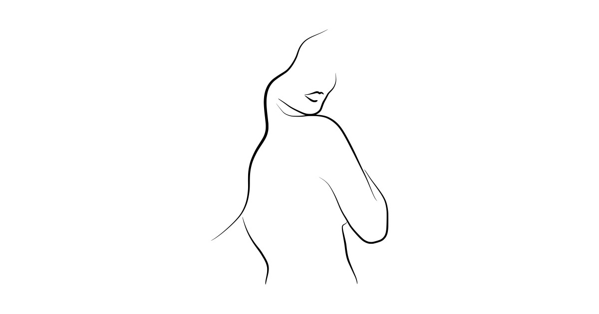 naked woman sketch art