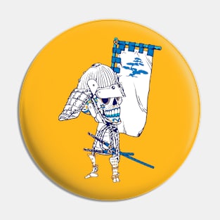 Weird Samurai Pin