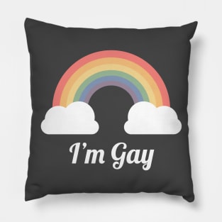 I'm Gay (Knoxville Pride Edition) Pillow