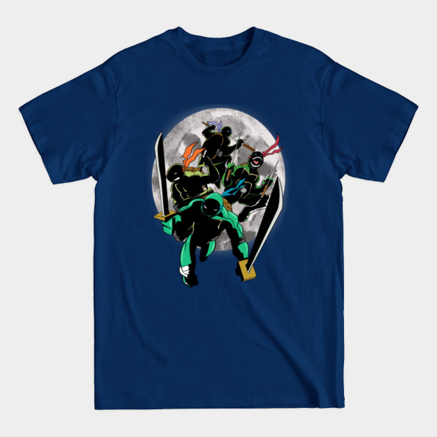 Disover TMNT Night attack - Ninja Turtles - T-Shirt