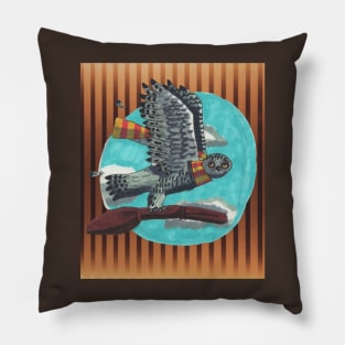 Flight of Owl Pillow