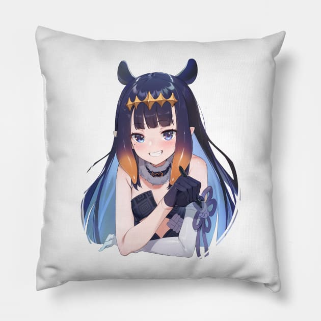 Ninomae Ina'nis Hololive Pillow by Soonymarwick