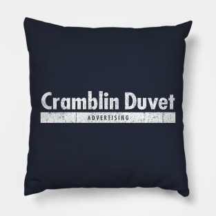 Cramblin Duvet Advertising Pillow