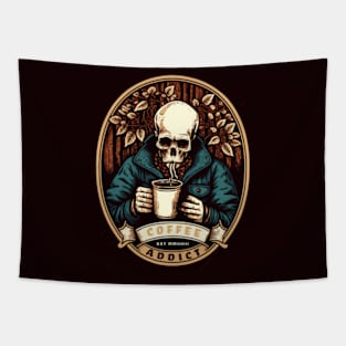 I am a coffee addict Tapestry