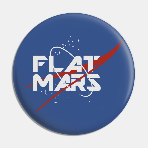 FLAT MARS Pin by vender