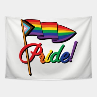 Progress Flag -  Pride! Tapestry