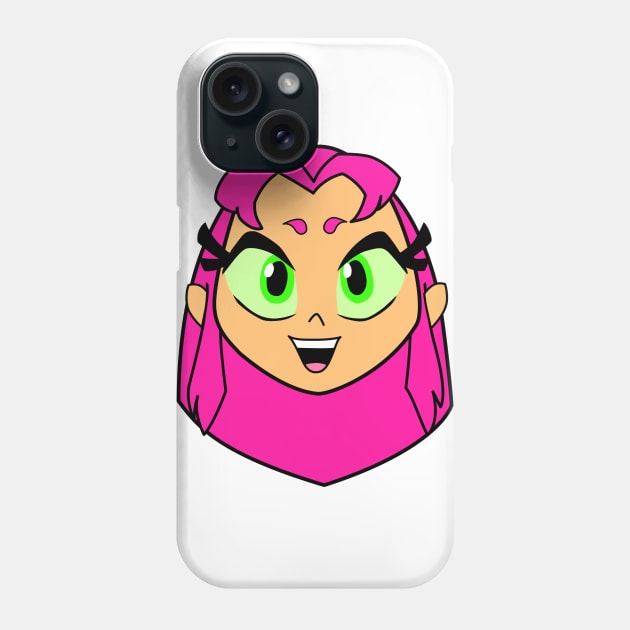 Teen Titans´ Starfire Phone Case by JamesCMarshall