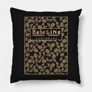 Baseline Tap House Hops Pattern Pillow