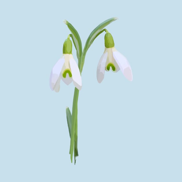 Snowdrops by A_using_colors