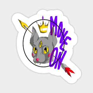 Cat King. Magnet