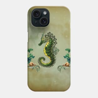 Wonderful elegant fantasy seahorse Phone Case