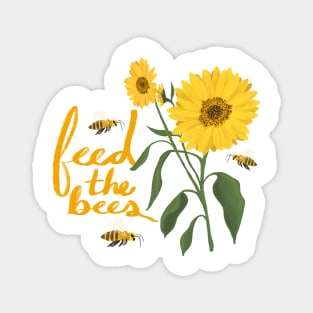 Feed the Bees Magnet