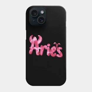 Viva Magenta Aries Zodiac Sign Phone Case