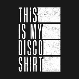 Disco Outfit Women Men 70s & 80s Costume This Is My Disco T-Shirt