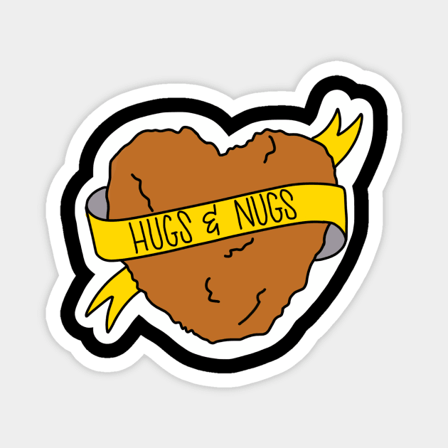 Hugs & Nugs Magnet by linarangel