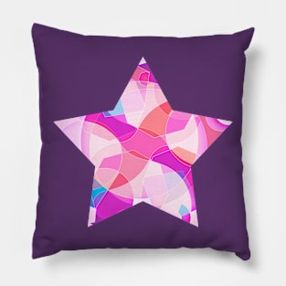 Magenta abstract Pillow