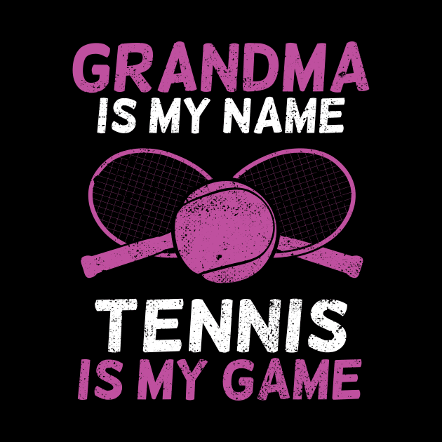Tennis Grandma Grandmother Tennis Player Gift by Dolde08