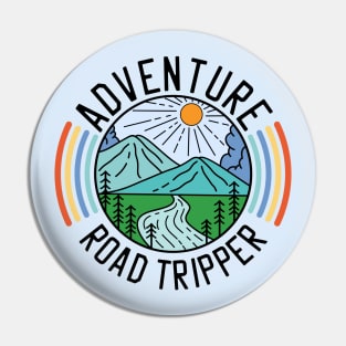 Adventure road tripper Pin