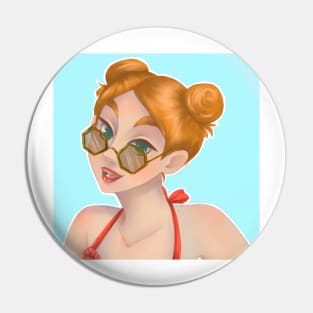 Summer Time Pin