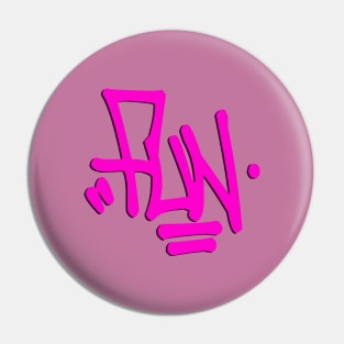 Graffiti Tag FUN Pin