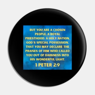 Bible Verse 1 Peter 2:9 Pin