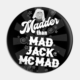 Blackadder Mad Jack McMad Pin