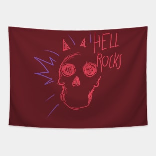 Hell Rocks Tapestry