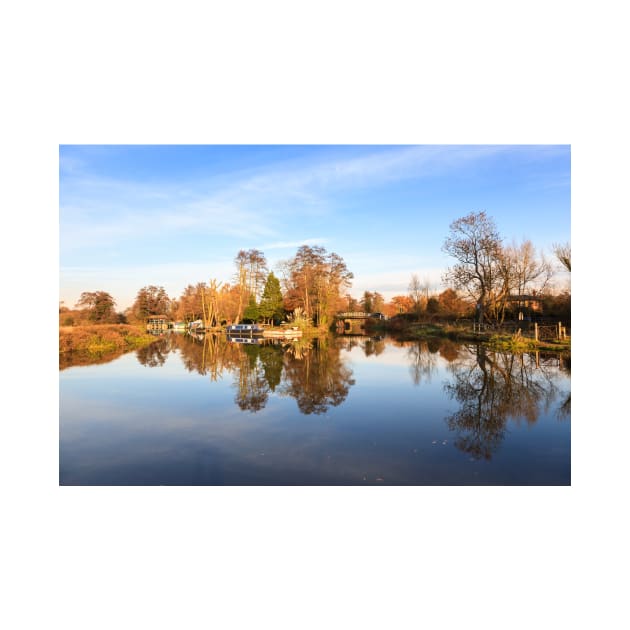 River Wey, Pyrford, Surrey by GrahamPrentice