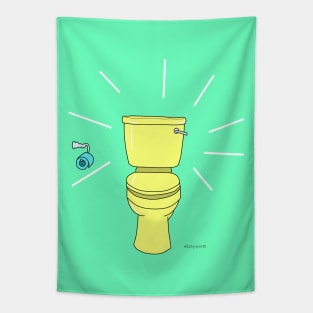 Toilet Tapestry