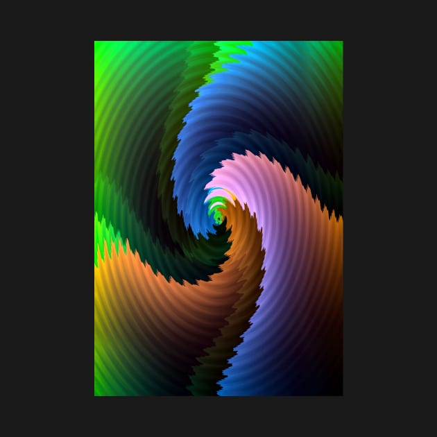 Spiral Ridges-Available As Art Prints-Mugs,Cases,T Shirts,Stickers,etc by born30