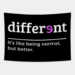 Be Different for Autism Awareness Month Tapestry