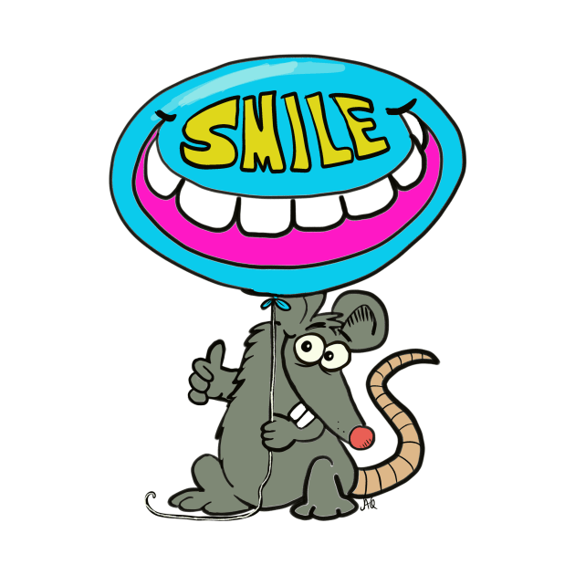 Smile rat by wolfmanjaq