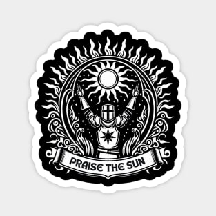 Praise the sun-For souls lovers Magnet