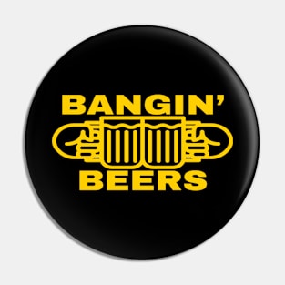 Bangin Beers Podcast Pin