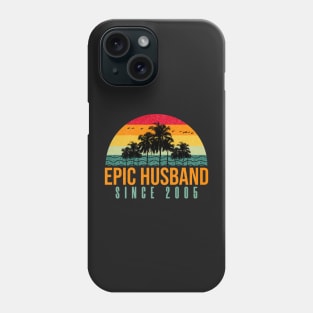 Epic Husband Since 2011 11th wedding anniversary gift for him Phone Case