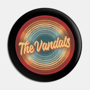 The Vandals Vintage Circle Pin