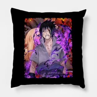 SASUKE UCHIHA MERCH VTG Pillow