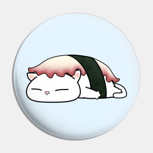 Chubby Cat Octopus Sushi Pin