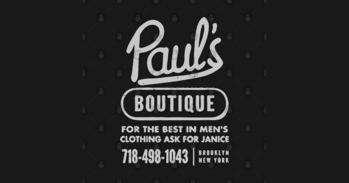 Paul's Boutique Pauls Boutique TShirt TeePublic