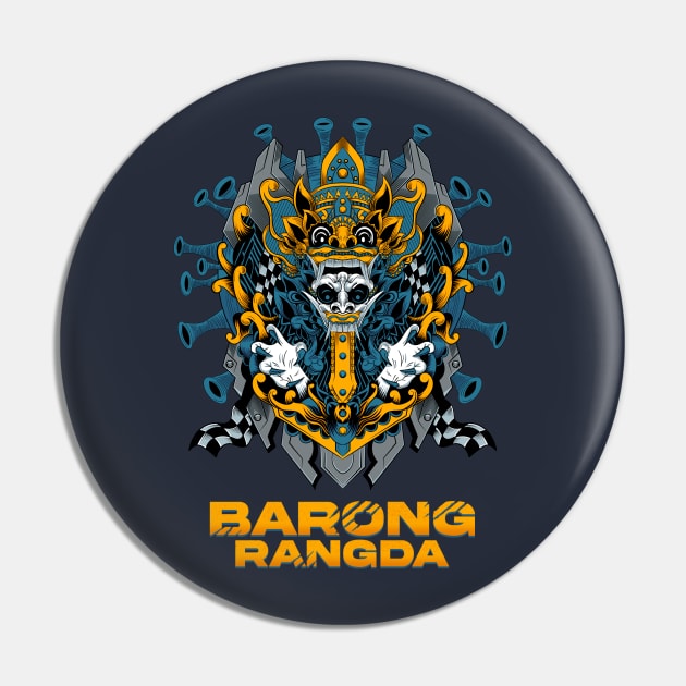 Barong x Rangda (Indonesian Culture Art) Pin by BatuTua