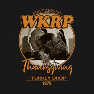 WKRP Turkey Drop T-Shirt