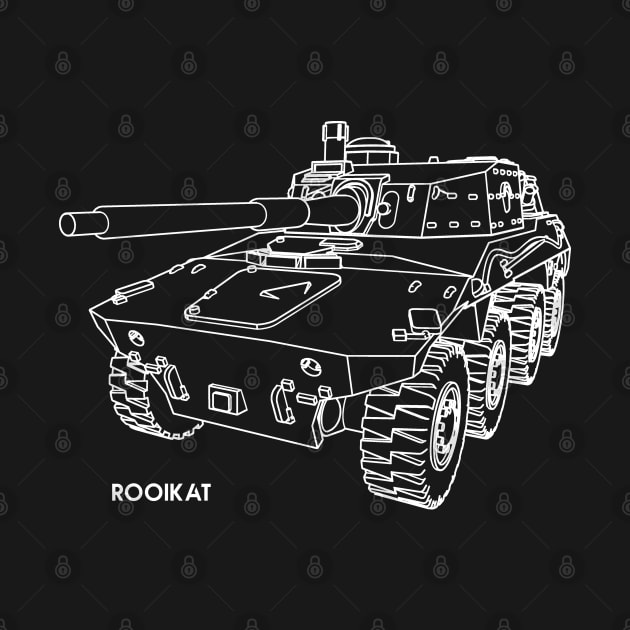 Rooikat tank by Arassa Army