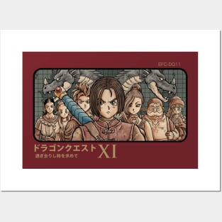 Dragon Quest tribute Art Board Print by FranFuentesArt