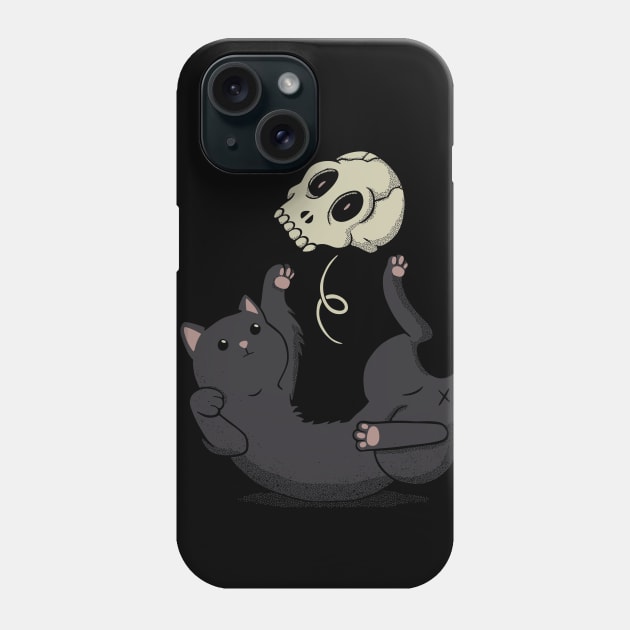 Skull Black Cat Phone Case by Tobe_Fonseca