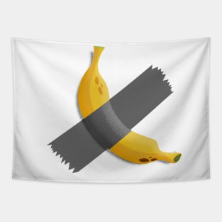 Taped banana Tapestry