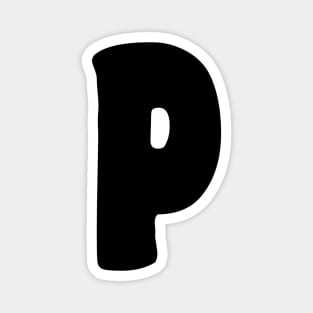 Letter P Magnet