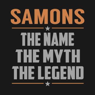 SAMONS The Name The Myth The Legend T-Shirt