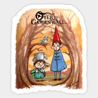 Over The Garden Wall Stickers Teepublic