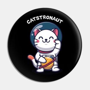 Catstronaut Pin