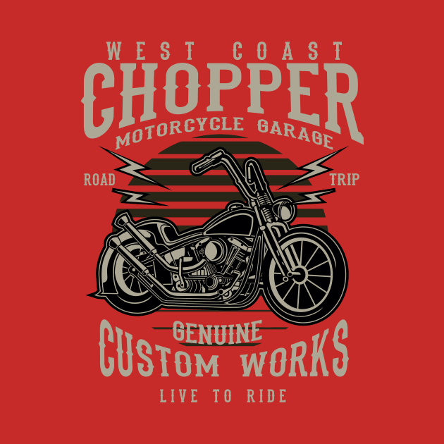 West Coast Chopper by lionkingdesign